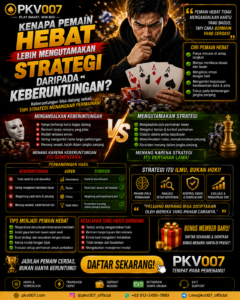 Kenapa Pemain Hebat Lebih Mengutamakan Strategi daripada Keberuntungan?